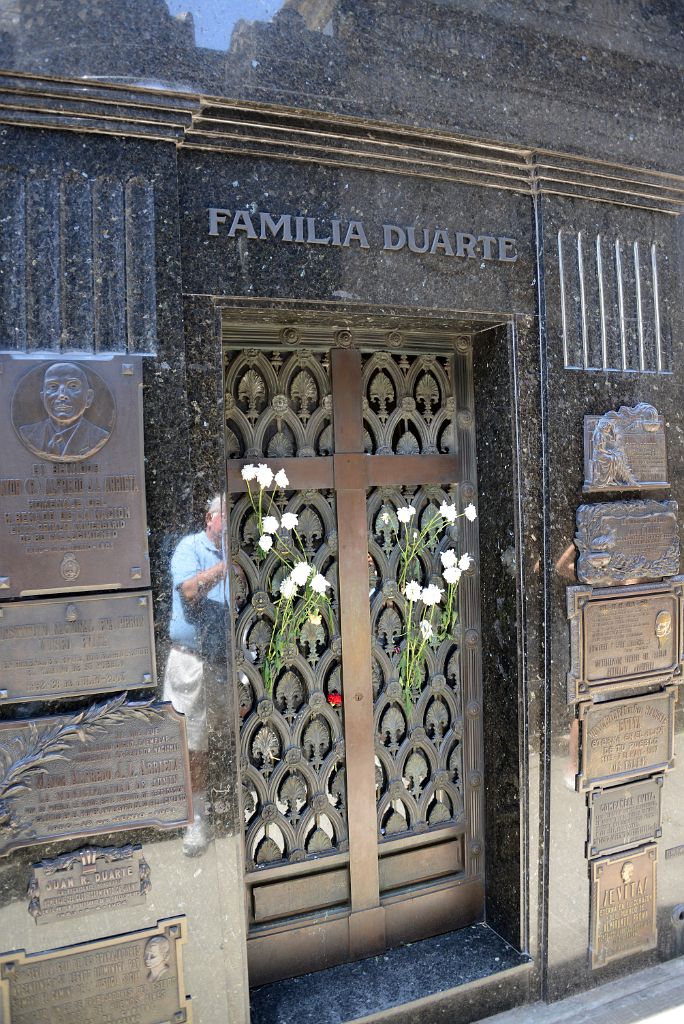 24 Mausoleum Of The Duarte Family Including Eva Peron Recoleta Cemetery Buenos Aires